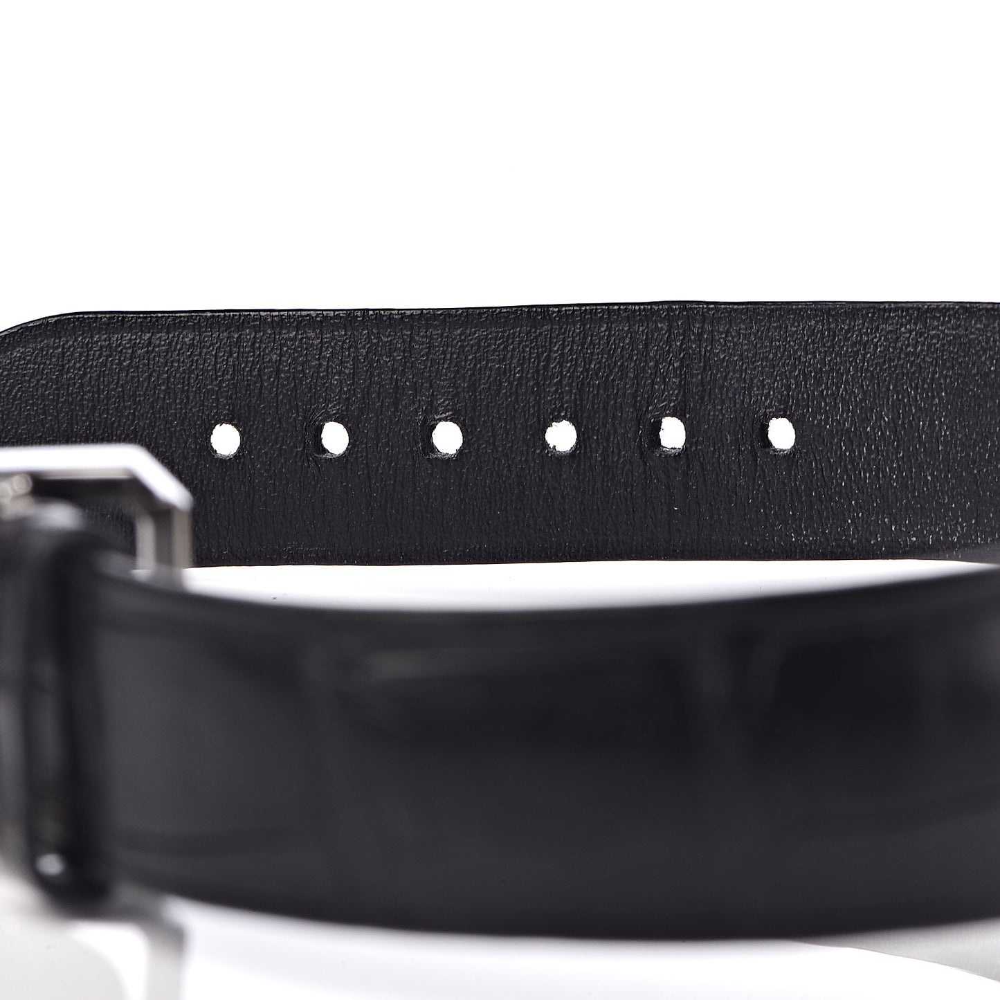 Stainless Steel Alligator 26mm Boy-Friend Quartz Watch Black