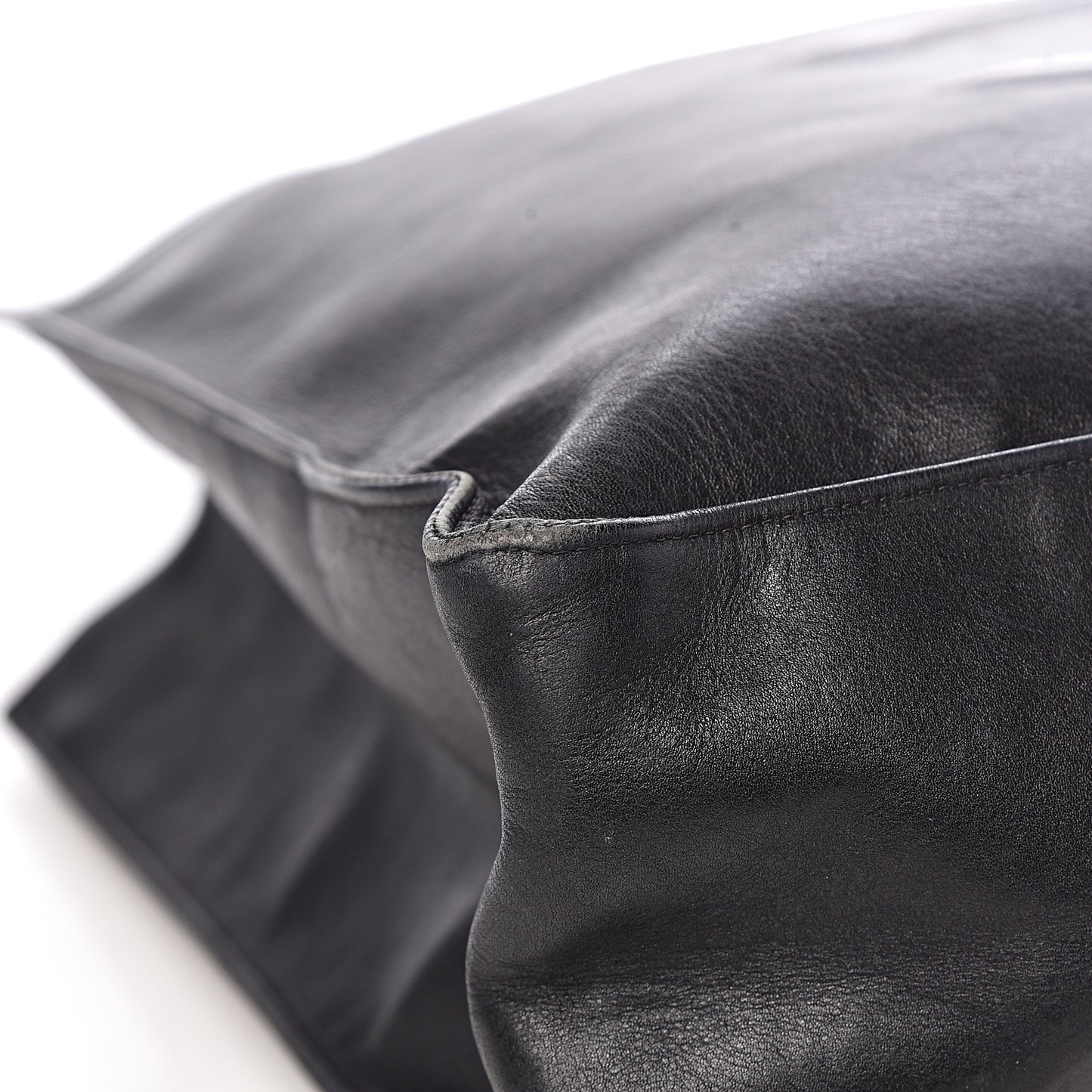 Calfskin CC Tote Black