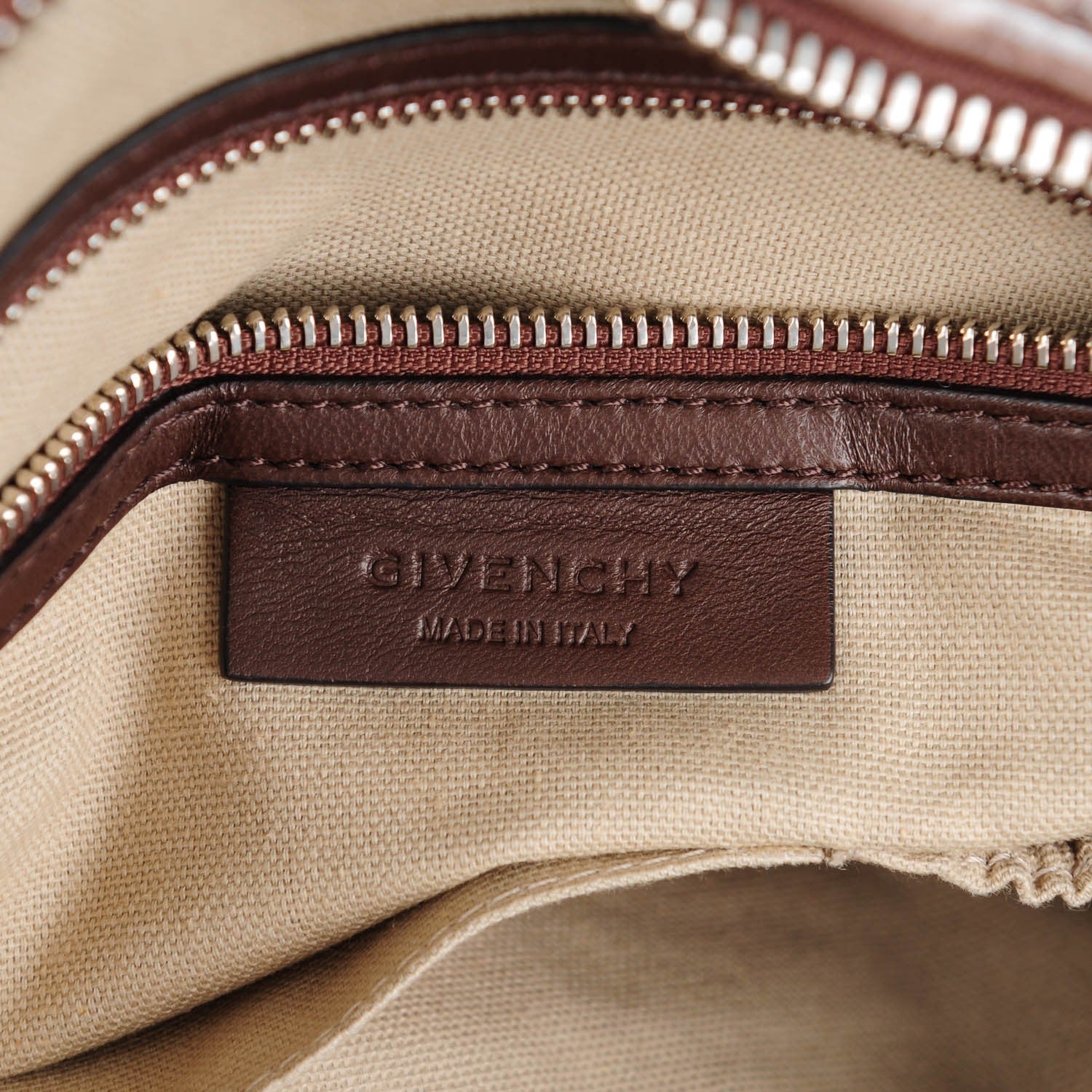 Givenchy Tumbled Sheepskin Medium Pandora Chocolate 6 of 7