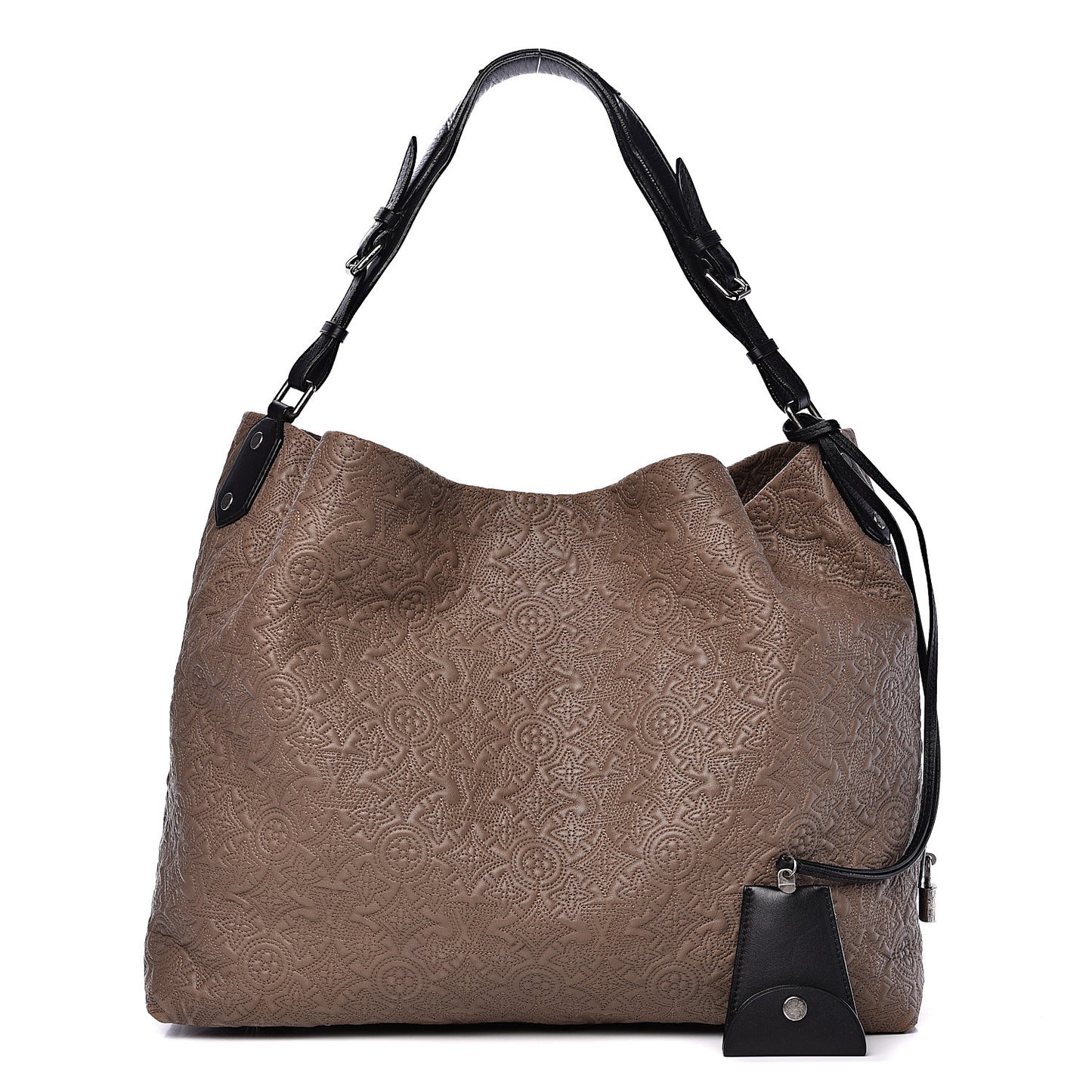 Monogram Lambskin Antheia Hobo GM Fumee