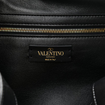 Valentino Garavani Nappa Medium Roman Stud Tote Black 6 of 10