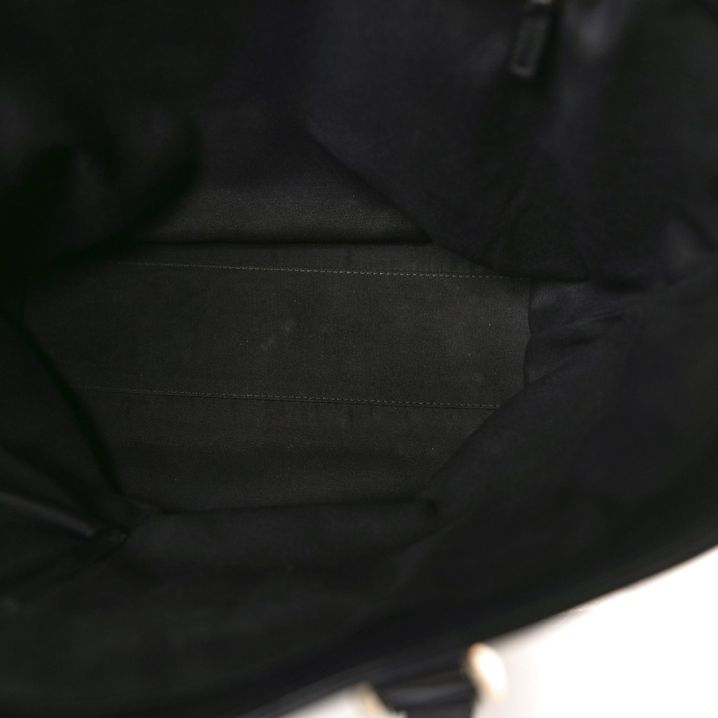 Monogram Crest Tote Black