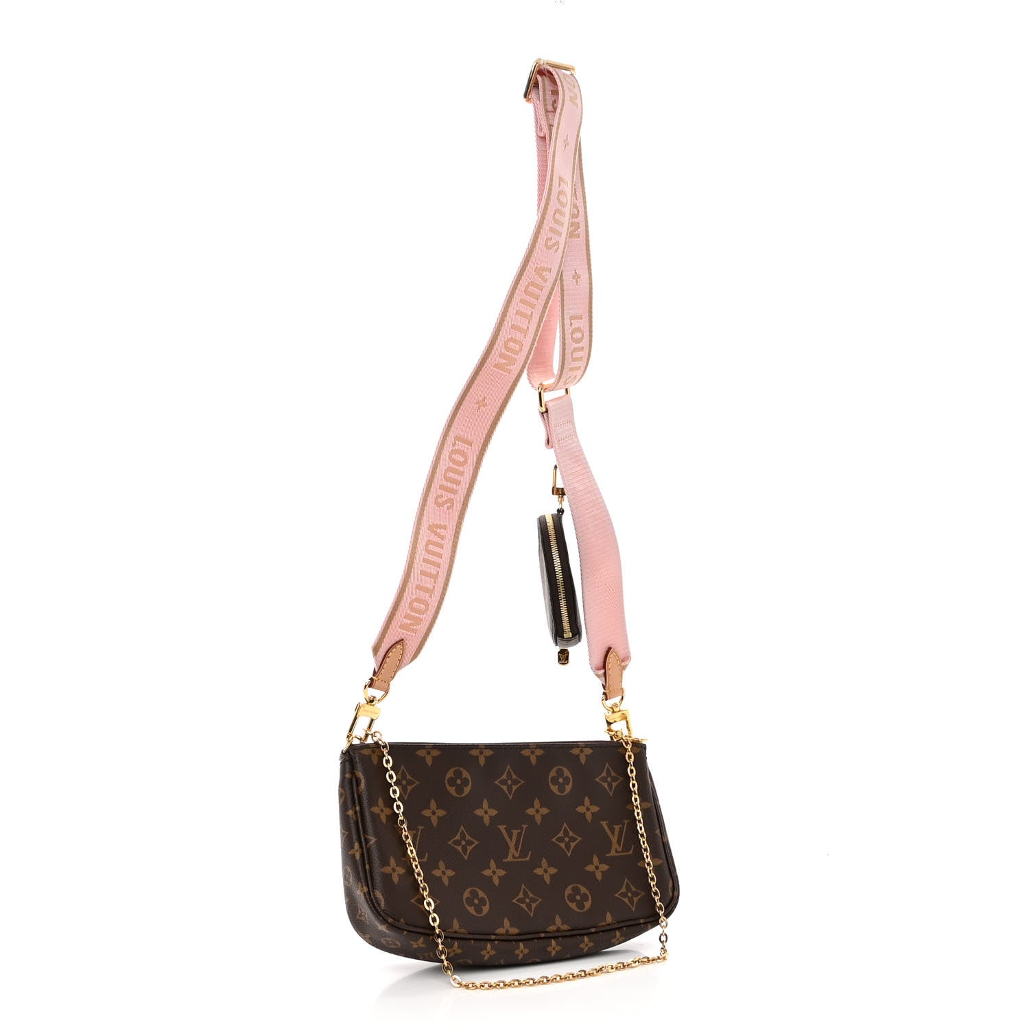 Louis Vuitton Monogram Multi Pochette Accessories Rose Clair 3 of 12
