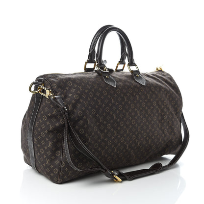 Louis Vuitton Monogram Idylle Speedy Voyage Bandouliere 45 Fusain 3 of 10