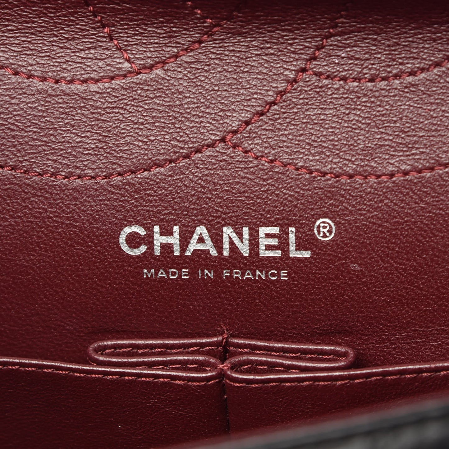 Aged Calfskin Quilted 2.55 Reissue 227 Flap Black