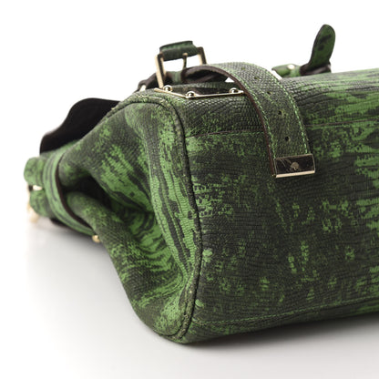 Mulberry Lizard Print Travel Day Grass Green 6 of 9