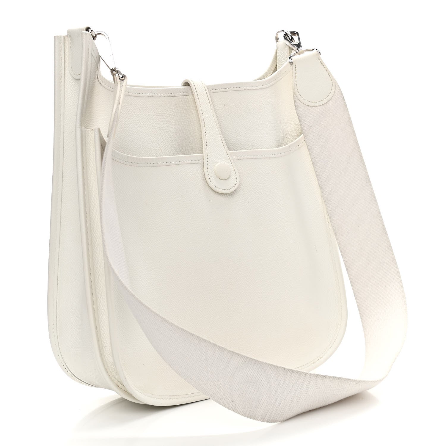 Hermes Epsom Evelyne II PM White 3 of 20