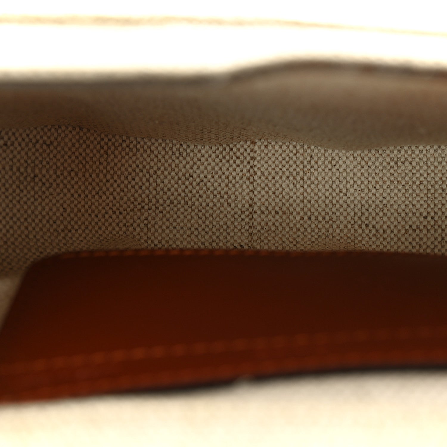 Chloe Linen Calfskin Small Marcie Saddle Bag Sepia Brown 5 of 9