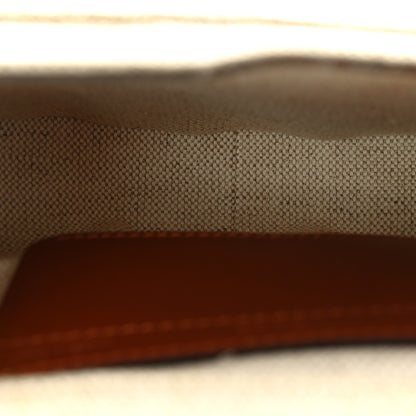 Chloe Linen Calfskin Small Marcie Saddle Bag Sepia Brown 5 of 9