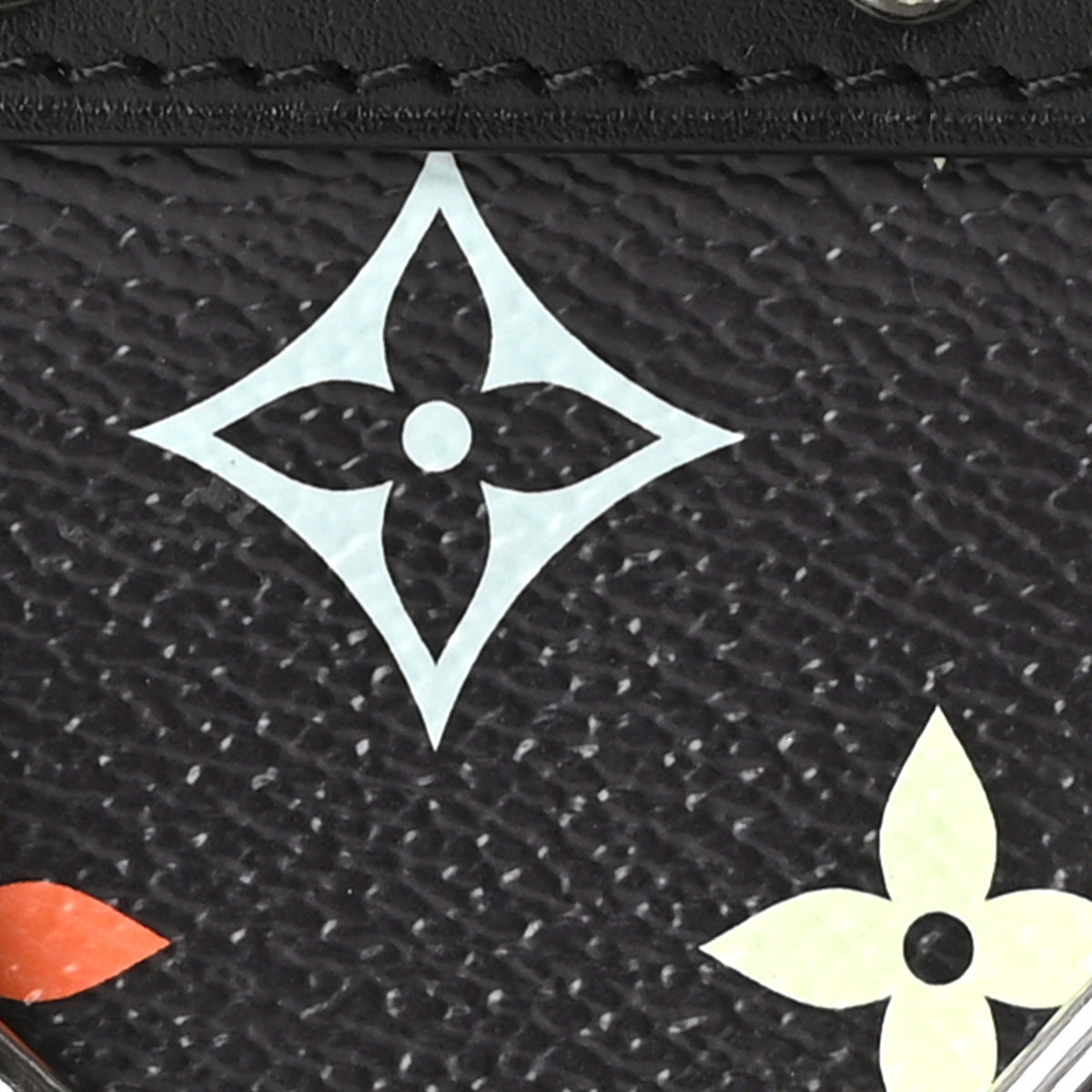 Louis Vuitton LV X TM Monogram Multicolor Pochette Accessories Black 7 of 9
