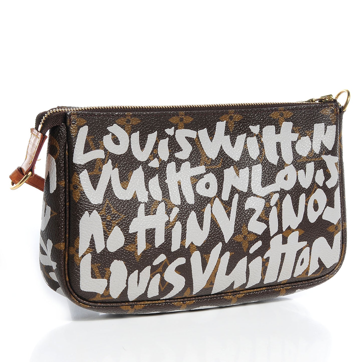 Monogram Graffiti Pochette Accessories Silver