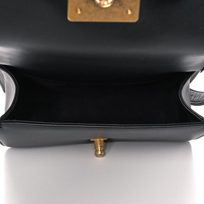 Chanel Metallic Crumpled Goatskin Small Boy Flap Black Gold 5 of 11