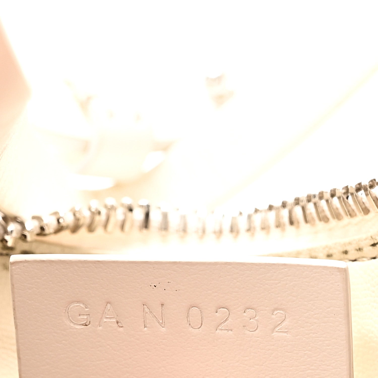 Givenchy Smooth Calfskin Small Moon Cut Out Shoulder Bag Ivory 7 of 10
