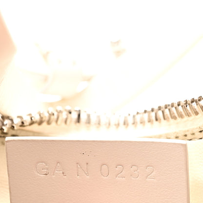 Givenchy Smooth Calfskin Small Moon Cut Out Shoulder Bag Ivory 7 of 10