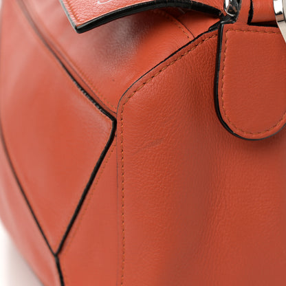 Loewe Calfskin Small Puzzle Bag Coral 15 of 16