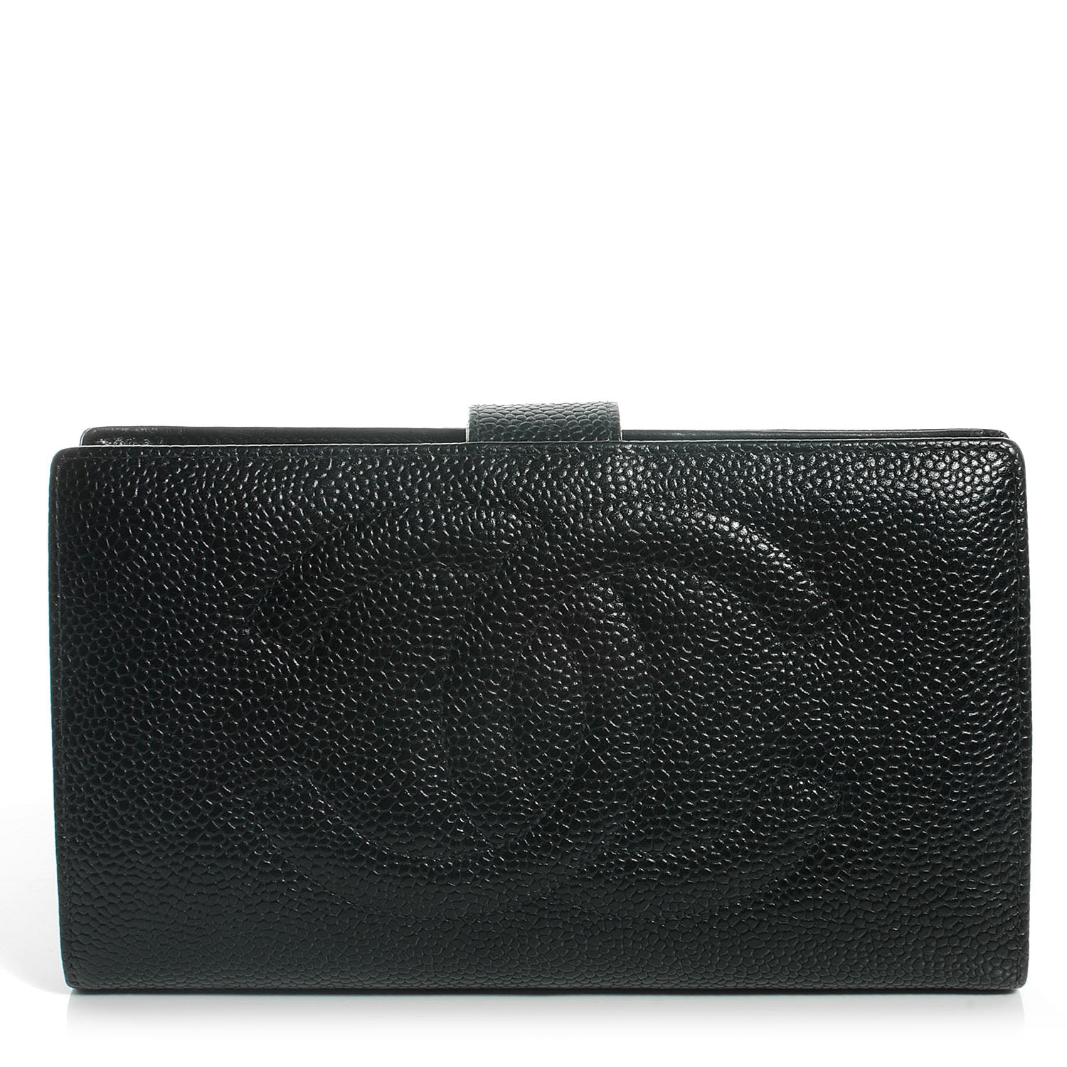 Chanel Caviar CC Wallet Clutch Black 1 of 9