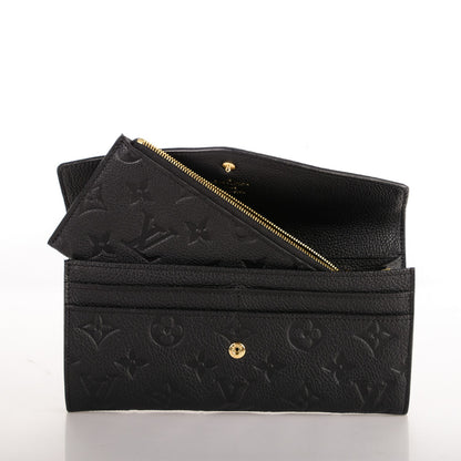 Louis Vuitton Empreinte Curieuse Wallet Black 6 of 7