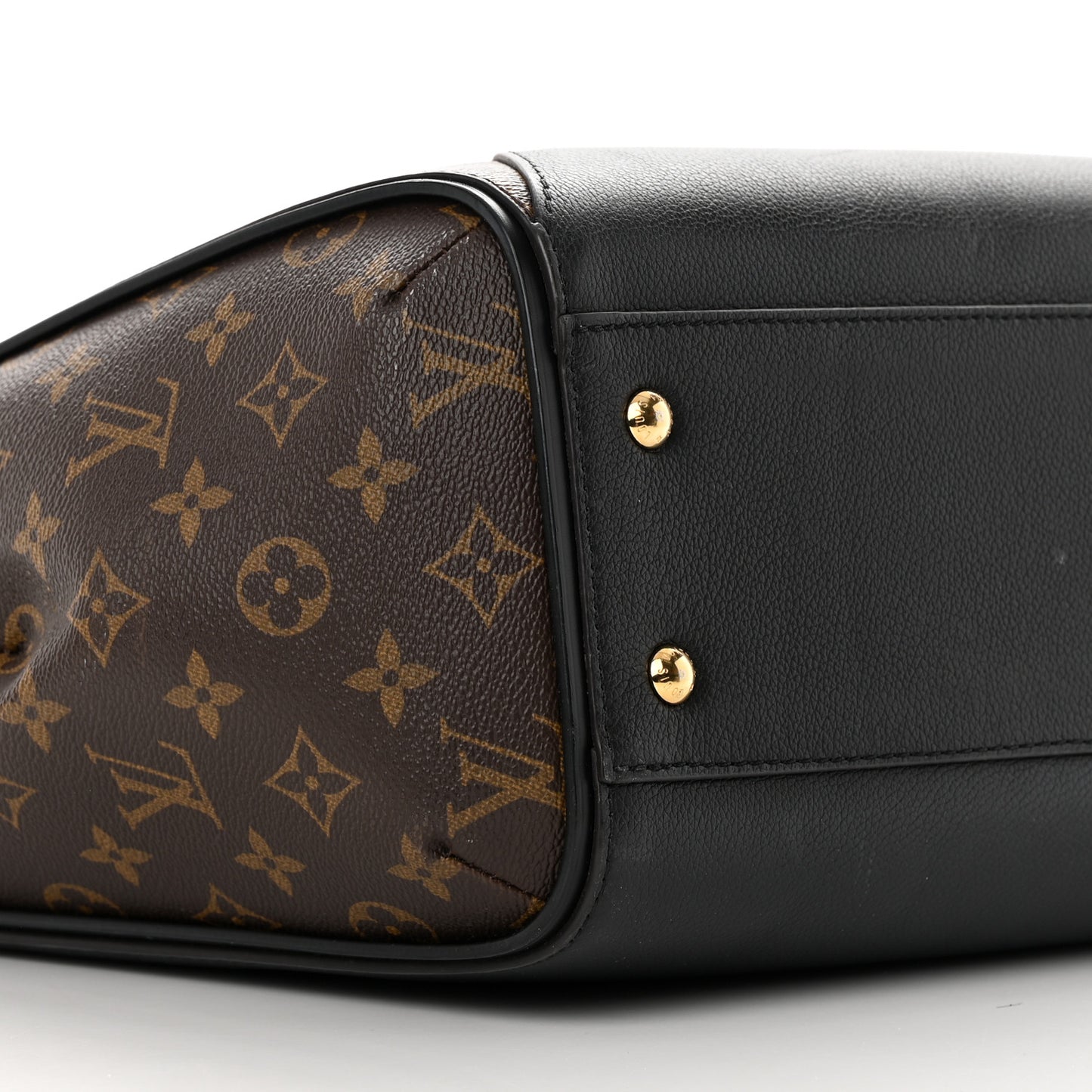 Calfskin Monogram Kimono Tote Black