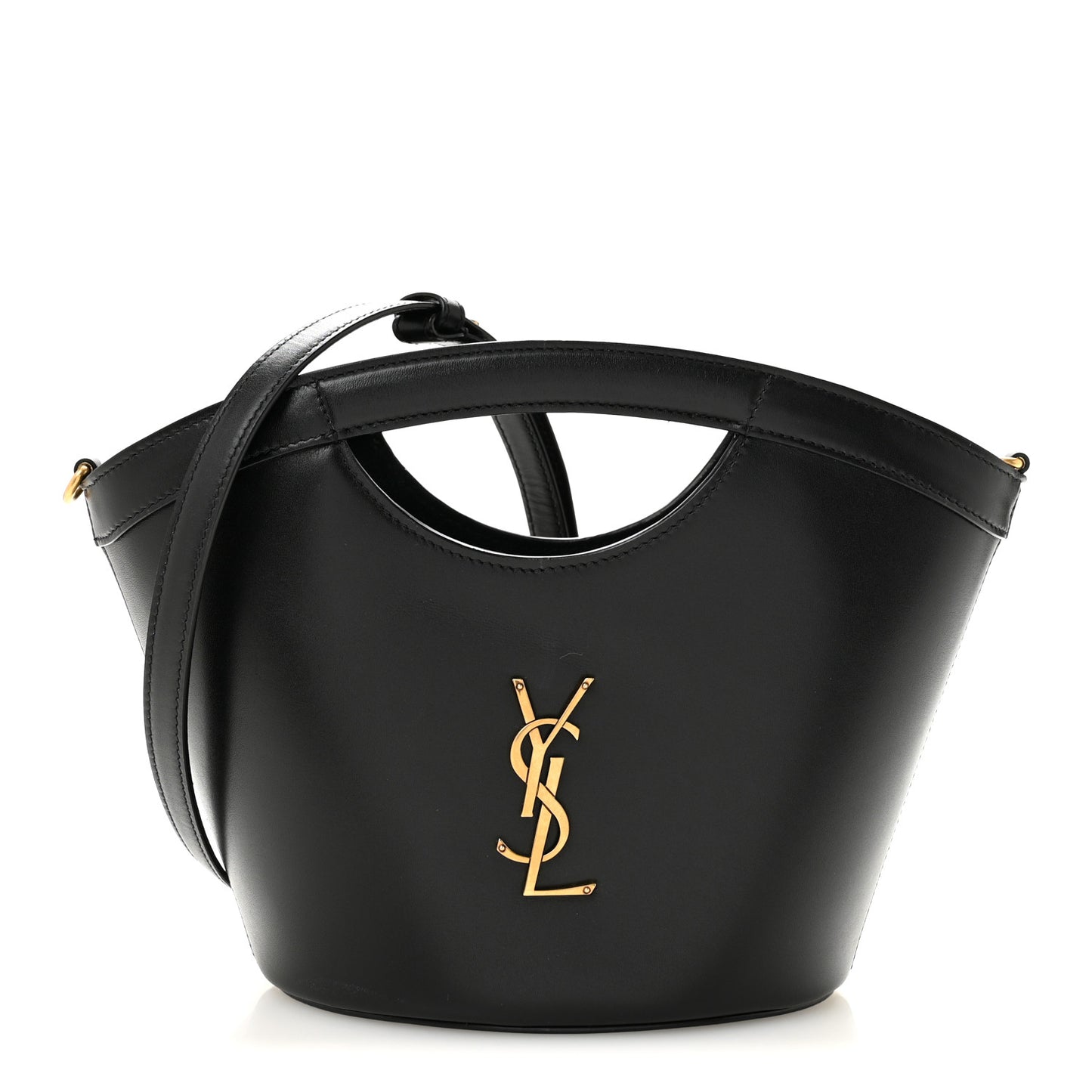 Calfskin Mini Celia Tote Black