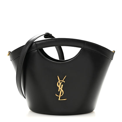 Saint Laurent Calfskin Mini Celia Tote Black 1 of 10