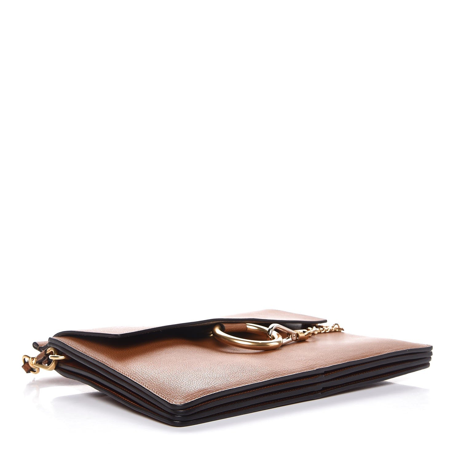 Chloe Goatskin Medium Faye Shoulder Bag Caramel 4 of 7