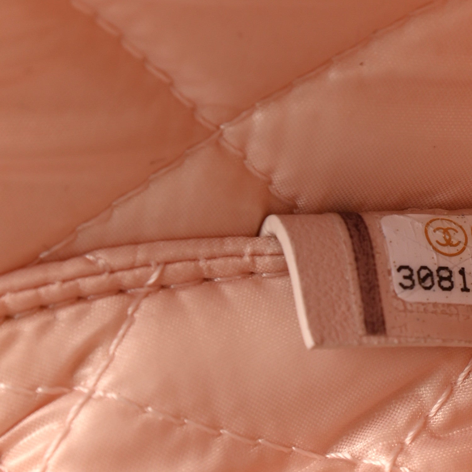 Chanel Caviar Quilted Large Vanity Pouch Light Pink 7 of 9