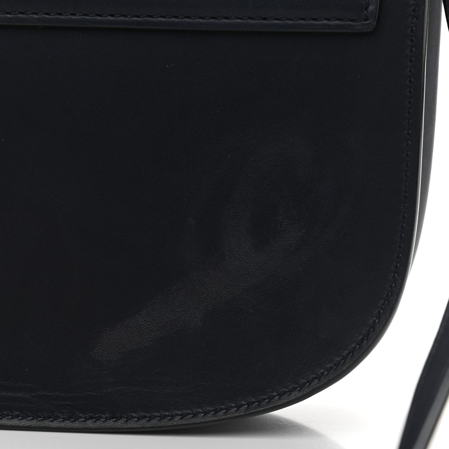 Saint Laurent Smooth Calfskin Monogram Medium Kaia Satchel Deep Marine 13 of 14