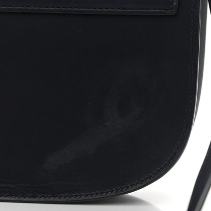 Saint Laurent Smooth Calfskin Monogram Medium Kaia Satchel Deep Marine 13 of 14