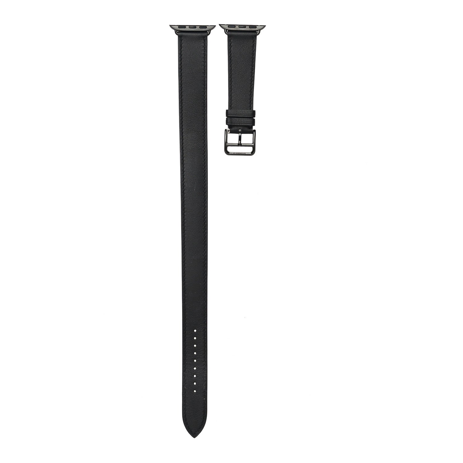 Hermes Swift 40mm Apple Watch Double Tour Band Black 1 of 10