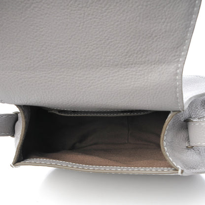 Chloe Calfskin Mini Marcie Round Crossbody Bag Cashmere Grey 5 of 9