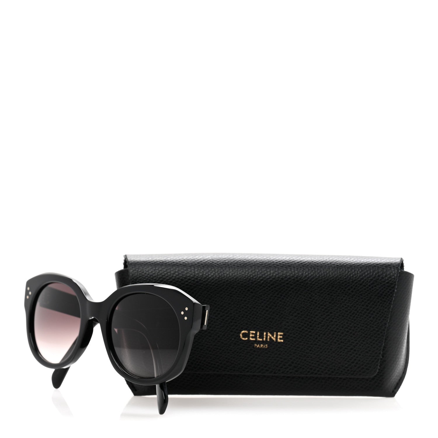 Celine Acetate Sunglasses CL 401861 Black 8 of 8