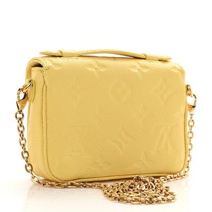 Louis Vuitton Empreinte Micro Metis Jaune 3 of 8