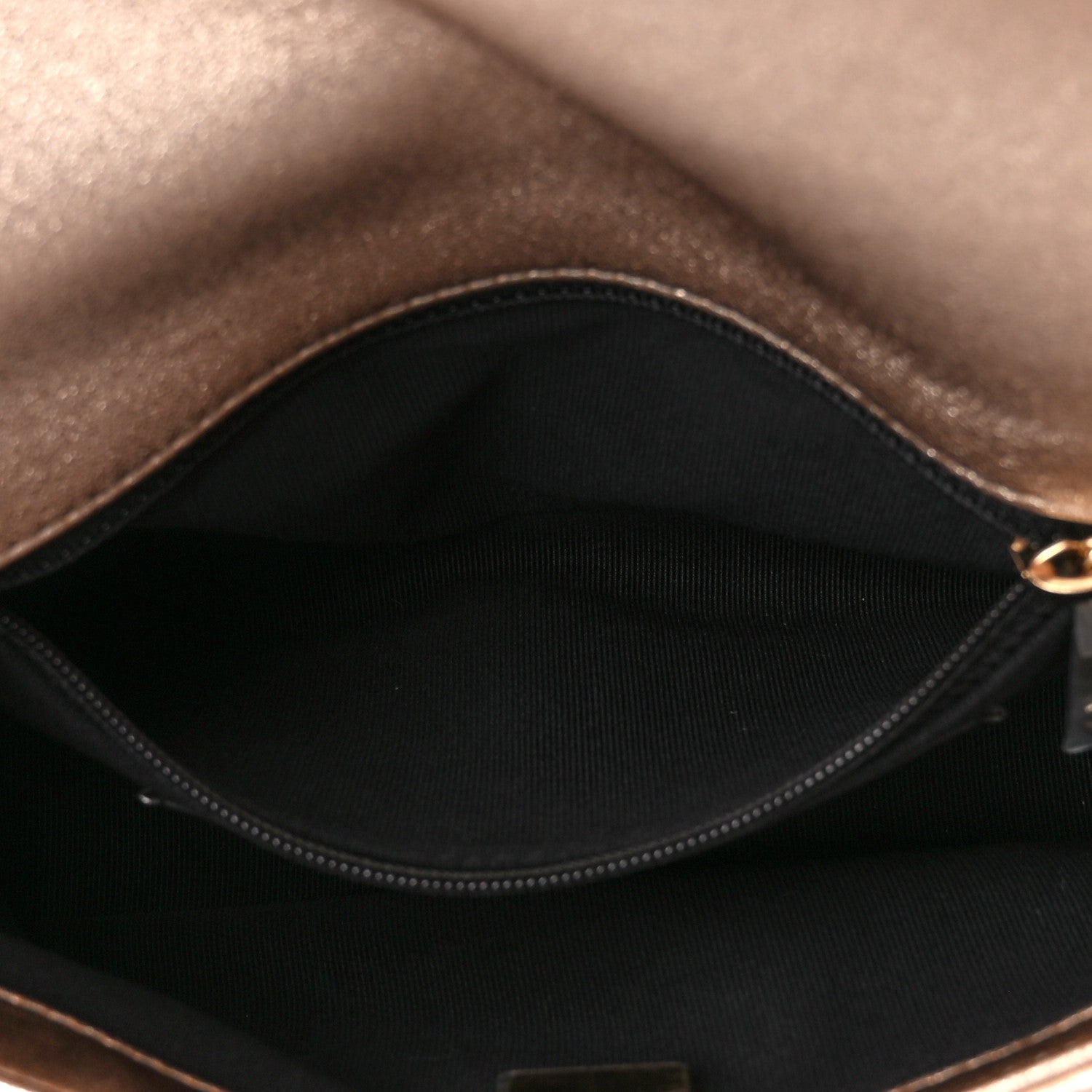 Chanel Metallic Lambskin Lacquered Quilted Small Flap Gold 6 of 12