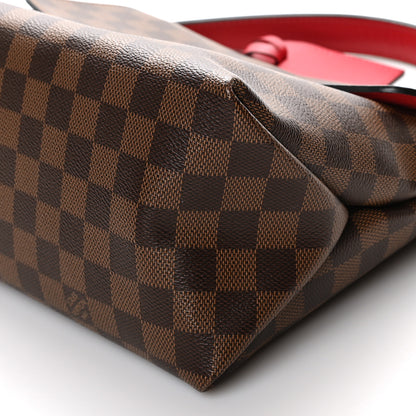 Louis Vuitton Damier Ebene Beaubourg MM Scarlet 9 of 10