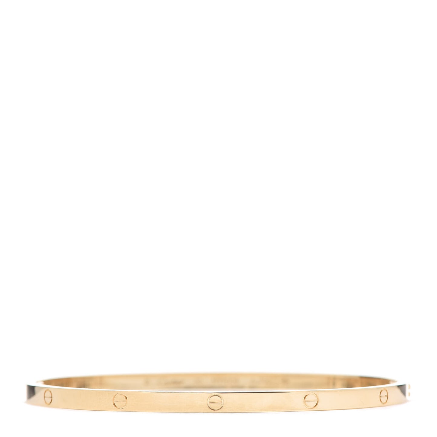 18K Yellow Gold Small LOVE Bracelet 20