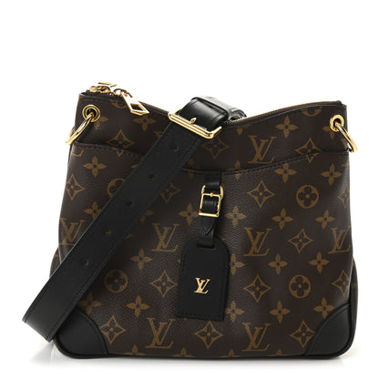 Louis Vuitton Monogram Odeon PM Black 1 of 9
