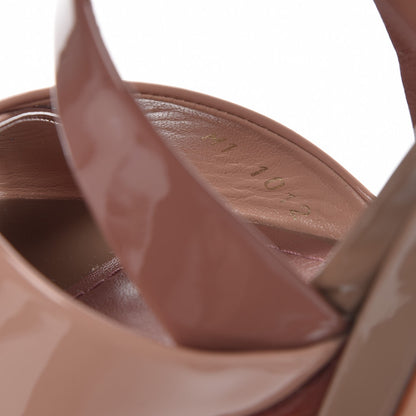 Christian Dior Patent Dior Contrast Platform Sandal 38 Pink 8 of 9
