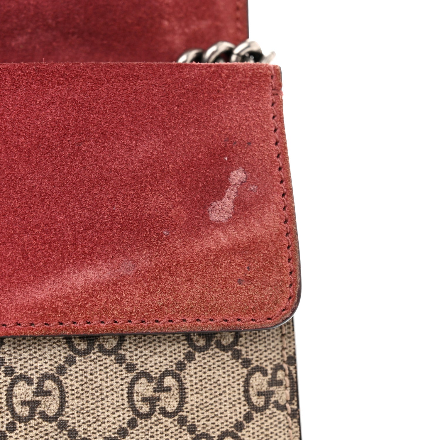Gucci GG Supreme Monogram Blooms Mini Dionysus Shoulder Bag Beige Multicolor Dry Rose 11 of 14