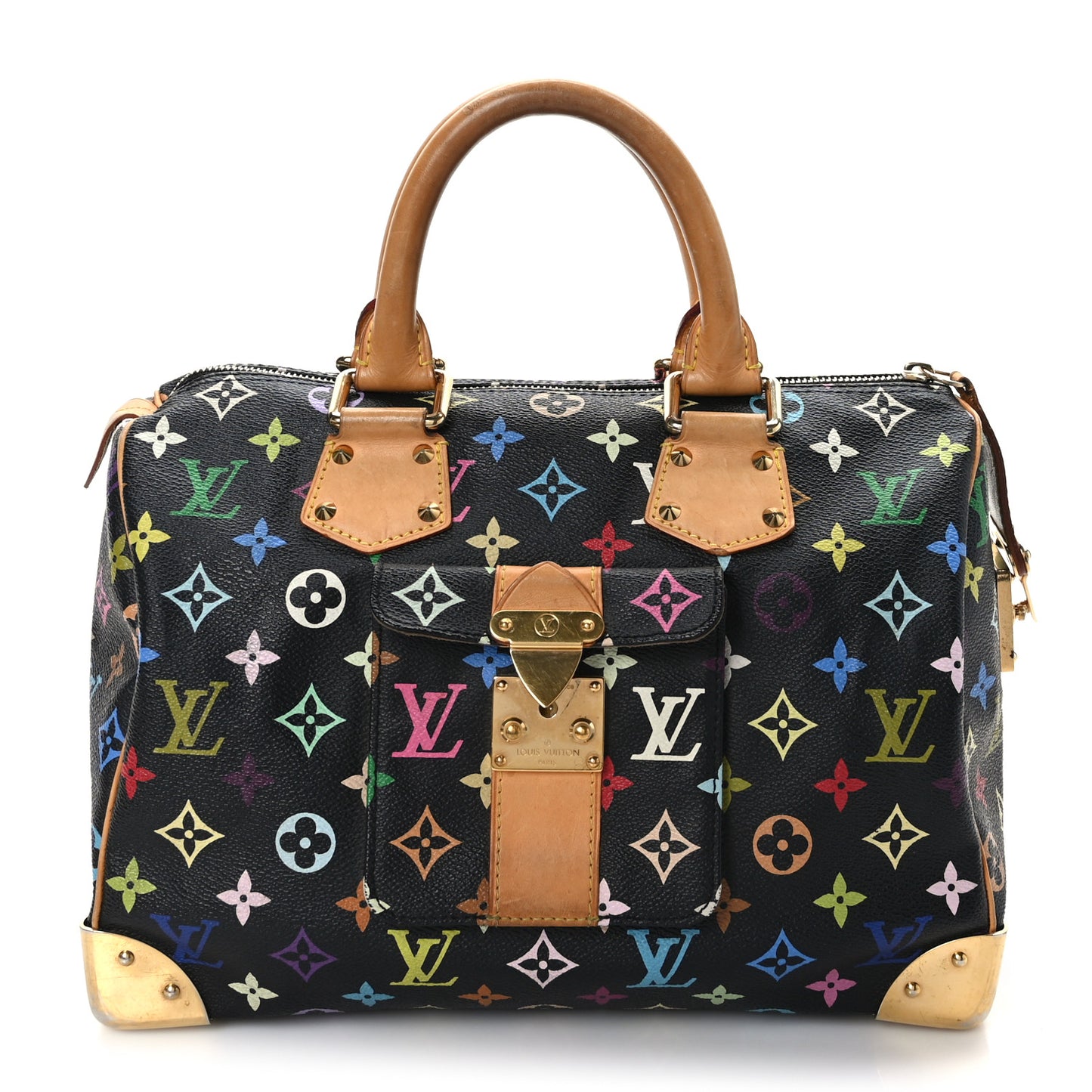 Monogram Multicolor Speedy 30 Black