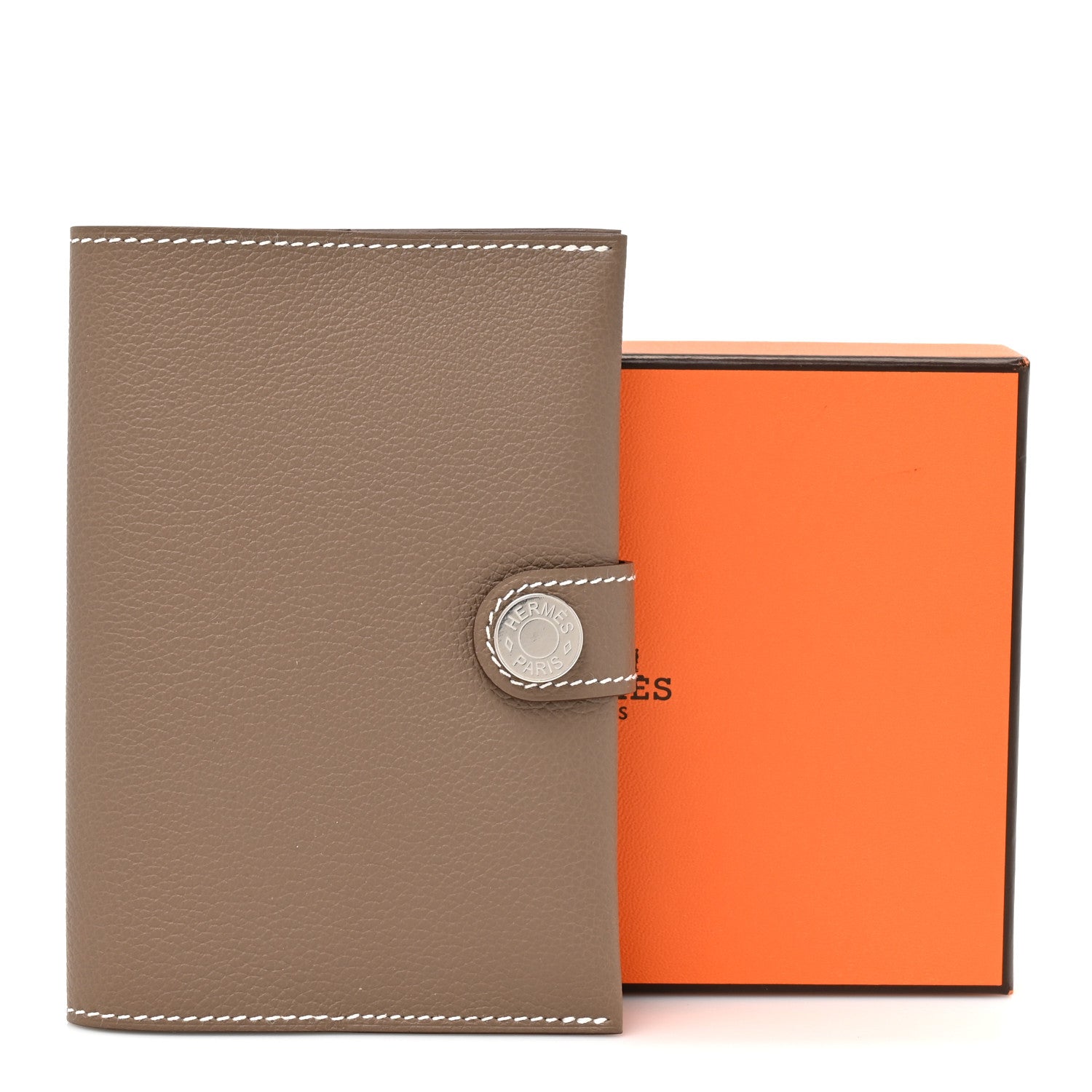 Hermes Evercolor R.M.S Passport Holder Etoupe 6 of 6