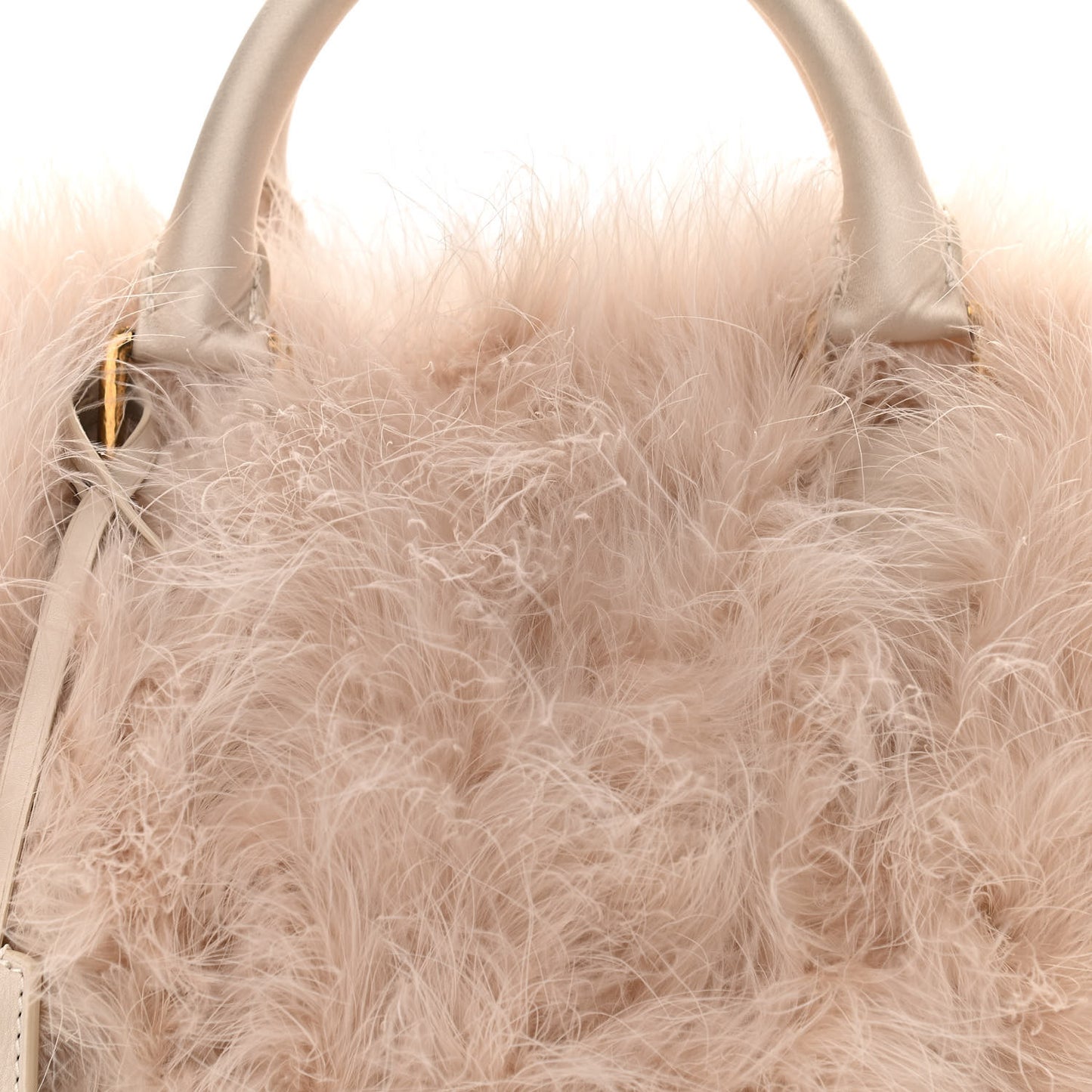 Ostrich Feather Speedy 30 Beige