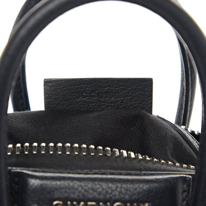 Givenchy Sugar Goatskin Mini Antigona Black 6 of 9