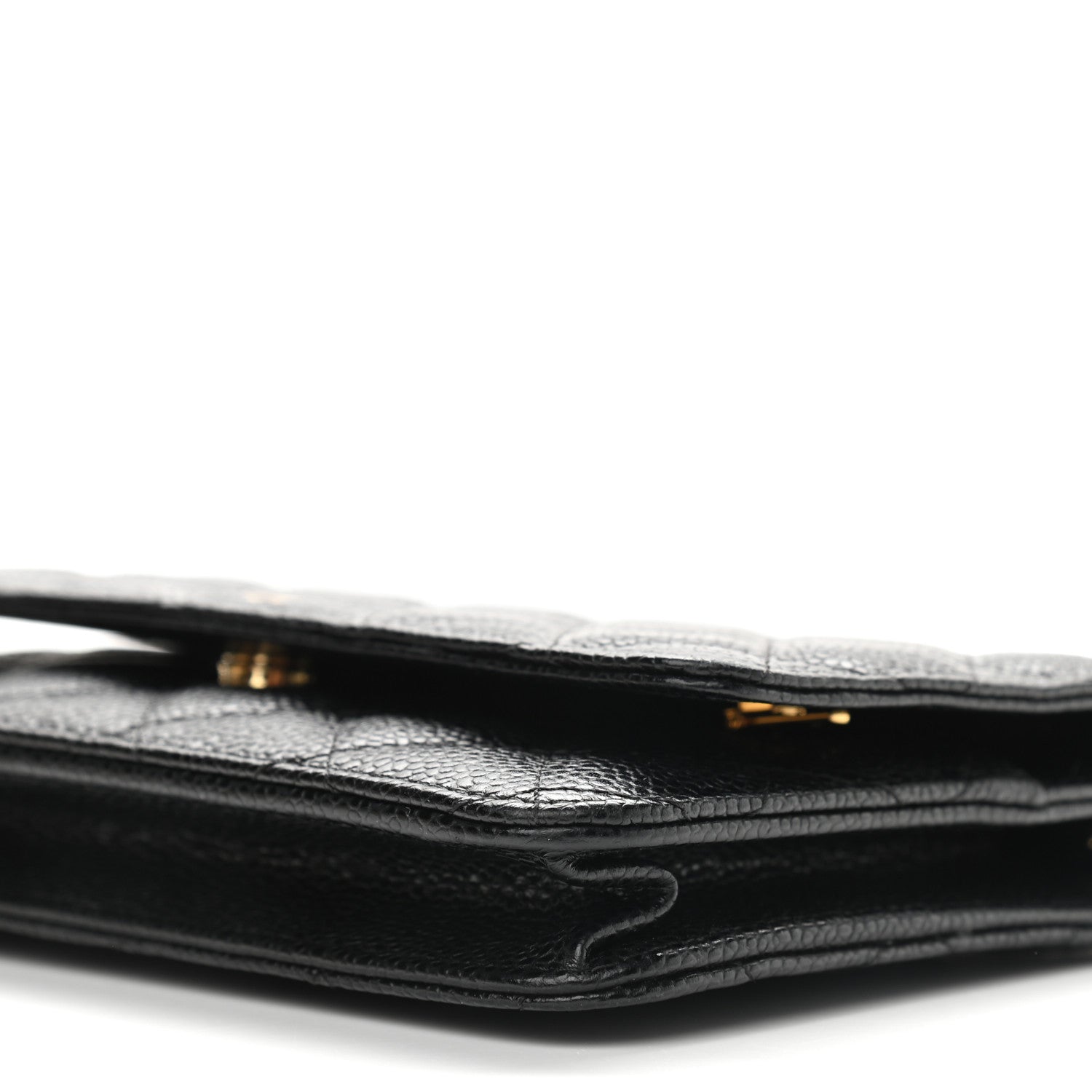 Chanel Caviar Quilted Wallet On Chain WOC Black 6 of 11