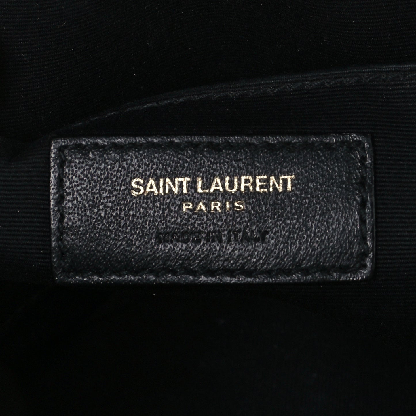 Calfskin Matelasse Monogram Lou Camera Bag Black