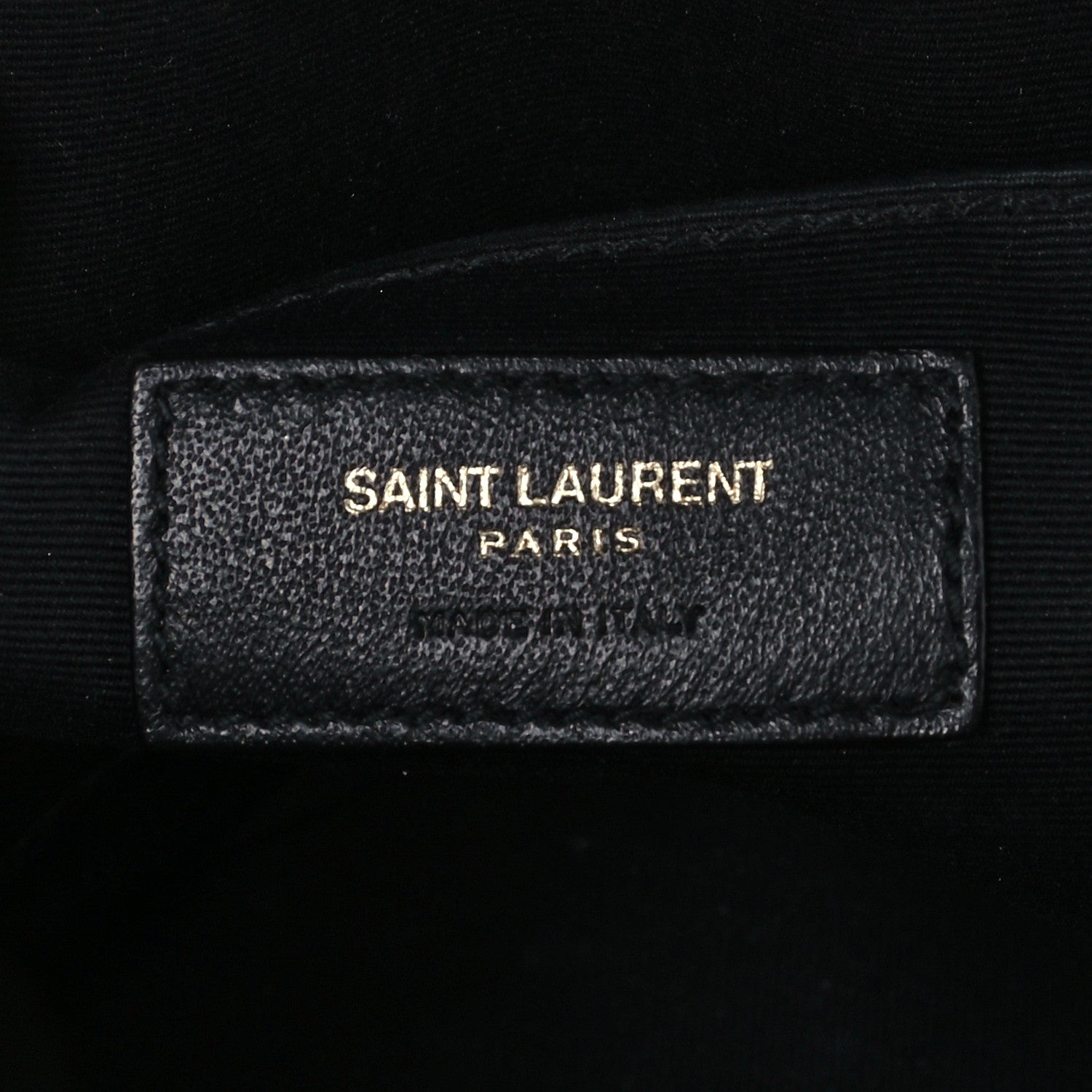 Saint Laurent Calfskin Matelasse Monogram Lou Camera Bag Black 5 of 10