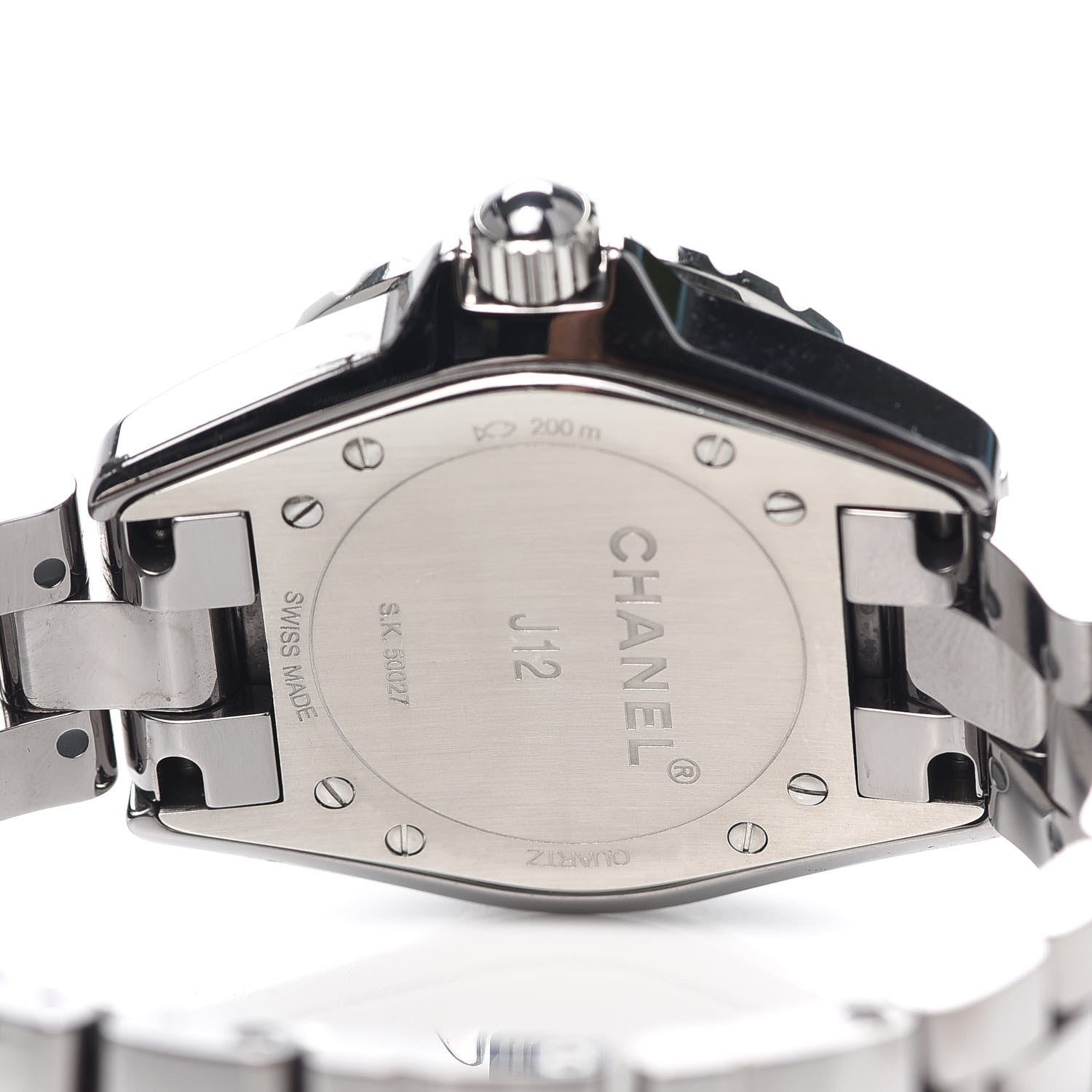 Chanel Titanium Ceramic 33mm J12 Chromatic Quartz Watch 4 of 5