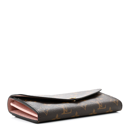 Louis Vuitton Monogram Sarah Wallet NM Rose Ballerine 4 of 8