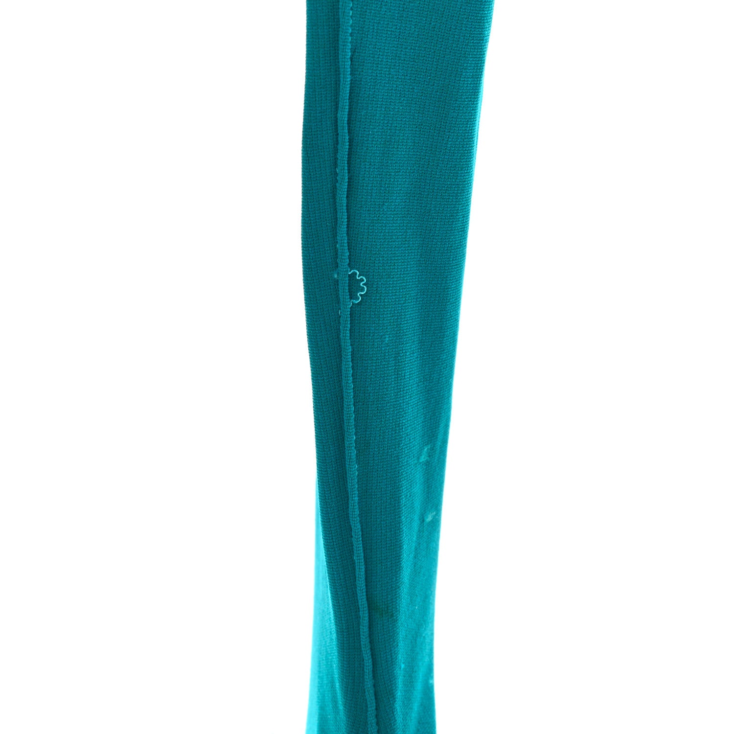 Balenciaga Spandex Pointed Toe Knife Thigh High Boots 39 Turquoise 9 of 13