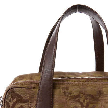 Chanel Nylon Mini Travel Tote Brown 14 of 18