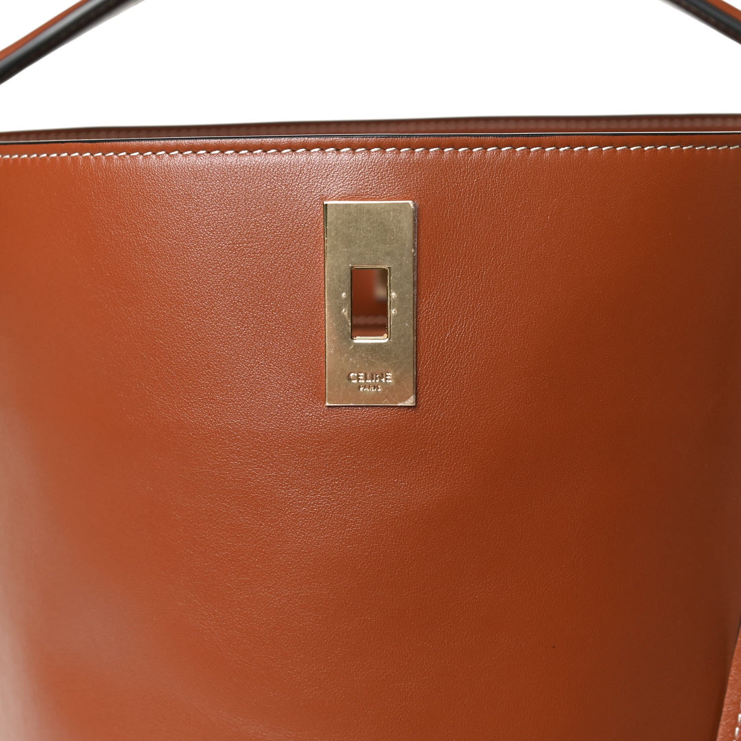 Celine Smooth Calfskin Bucket 16 Bag Tan 8 of 15